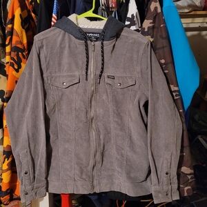 Tony Hawk Corduroy Sherpa Hooded Jacket